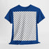 Keffiyeh Pattern Heavy Cotton Tee - Modern Mesh Design Streetwear T-Shirt